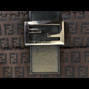 Authentic Fendi Shoulder Handbag
